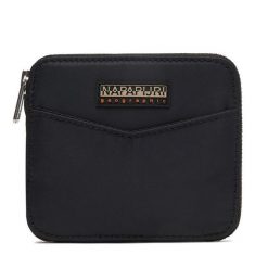 Portfel Napapijri. Czarne portfele męskie Napapijri, bez wzorów. Za 144.99 zł.