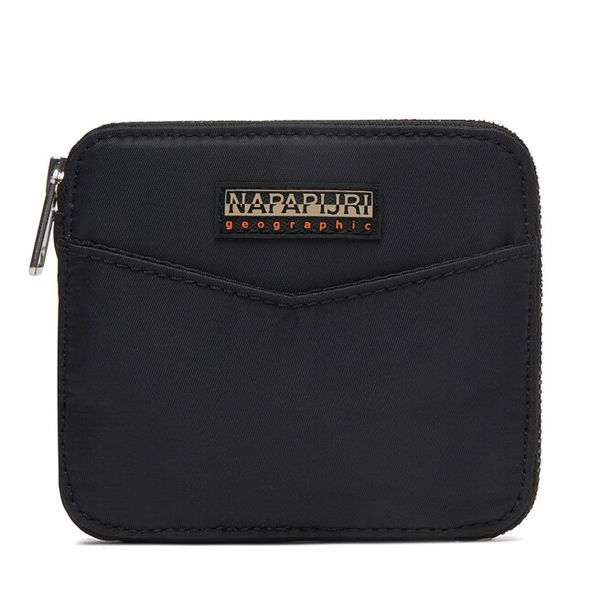 Portfel Napapijri. Czarne portfele męskie Napapijri, bez wzorów. Za 144.99 zł.