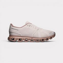 Buty do biegania damskie On Cloud 6. Czerwone obuwie sportowe damskie On, bez wzorów, z materiału, do biegania. Za 998.00 zł.