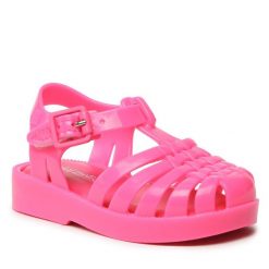 Sandały Melissa. Czerwone sandały dziewczęce Melissa, bez zapięcia. Za 159.99 zł.