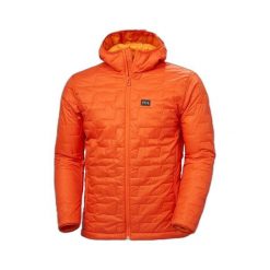 Izolowana kurtka z kapturem Helly Hansen Lifaloft. Brązowe kurtki męskie Helly Hansen, m, bez wzorów, z kapturem, narciarskie. Za 922.00 zł.