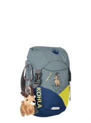 Plecak dla dziecka Kohla Happy 10L - stormy sea/navy peony/sulphur. Zielone torby i plecaki dziecięce KOHLA, z nylonu. Za 224.39 zł.