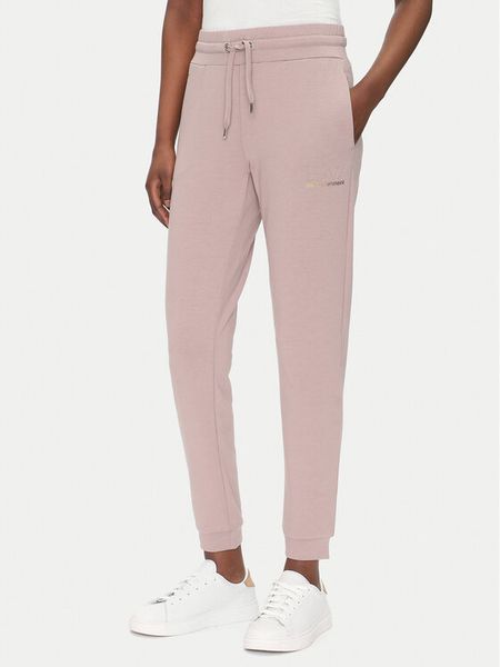 EA7 Emporio Armani Spodnie dresowe 8NTP66 TJ9RZ U4079 Różowy Regular Fit. Czerwone spodnie dresowe damskie EA7 Emporio Armani, xxl, bez wzorów, z dresówki. Za 289.99 zł.