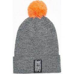 Czapka z kolorowym pomponem - Szary. Szare czapki i kapelusze męskie Cropp. Za 39.99 zł.