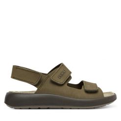 Sandały Primigi. Brązowe sandały chłopięce Primigi, bez zapięcia. Za 209.99 zł.