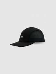 4F Czapka z daszkiem strapback uniseks - czarny XS/S (56cm). Czarne czapki i kapelusze damskie 4f, bez wzorów, klasyczne. W wyprzedaży za 49.99 zł.