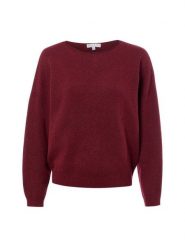 Marie Lund Sweter Kobiety czerwony, L. Czerwone swetry damskie Marie Lund, l, bez wzorów, z wełny, bez kołnierzyka, bez ramiączek, bez kaptura. Za 249.95 zł.