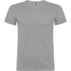 Męska Koszulka Z Krótkim Rękawem Beagle. Szare koszulki sportowe męskie ROLY, m, bez wzorów, bez kołnierzyka, bez ramiączek, trekkingowe. Za 30.99 zł.