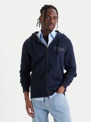 Tommy Hilfiger Bluza Brand Love MW0MW42462 Granatowy Regular Fit. Niebieskie bluzy męskie Tommy Hilfiger, m, bez wzorów, z bawełny, bez kaptura. Za 529.99 zł.