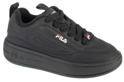 Buty sportowe Sneakersy damskie, Superbubble Wmn. Czarne obuwie sportowe damskie Fila, bez wzorów, z materiału, trekkingowe. Za 508.00 zł.