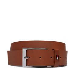 Pasek Męski Tommy Hilfiger. Brązowe paski damskie Tommy Hilfiger, bez wzorów. Za 169.99 zł.