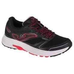 Buty do biegania damskie Joma Vitaly. Czarne obuwie sportowe damskie Joma, bez wzorów, z materiału, do biegania. W wyprzedaży za 271.35 zł.