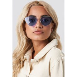 NA-KD Accessories Kolorowe okulary przeciwsłoneczne - Purple. Fioletowe okulary przeciwsłoneczne damskie NA-KD Accessories. Za 80.95 zł.