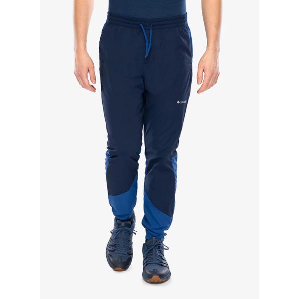 Spodnie turystyczne męskie Columbia Tech Nylon Pant. Niebieskie spodnie sportowe męskie Columbia, na lato, l, bez wzorów, z nylonu, trekkingowe. Za 198.10 zł.
