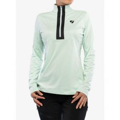 Bluza damska z zamkiem 1/2 Ziener Japra. Zielone bluzy damskie Ziener, na zimę, s, bez wzorów, bez kaptura. Za 179.99 zł.