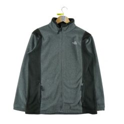 Second life - The North Face polar męska kurtka - Stan dobry. Szare kurtki męskie The North Face, l, bez wzorów, z materiału, klasyczne, bez kaptura. Za 106.46 zł.