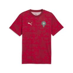 Męska koszulka Maroka ftblCulture Printed PUMA. Białe koszulki sportowe męskie Puma, m, bez wzorów, bez kołnierzyka, bez ramiączek, do piłki nożnej. Za 149.00 zł.