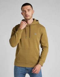 LEE PLAIN HOODIE MĘSKA BLUZA KLASYCZNA LOGO KAPTUR AMMONITE L80YRY85 112321576. Bluzy męskie Lee, l, bez wzorów, z kapturem. Za 139.99 zł.