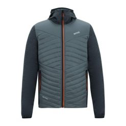 Męska Kurtka Hybrydowa Andreson Marl. Szare kurtki męskie Regatta, m, bez wzorów, z puchu, sportowe, bez kaptura. Za 207.99 zł.