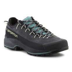 Buty La Sportiva TX4 Evo 37C900736 czarne. Czarne obuwie sportowe damskie bez wzorów, ze skóry, do biegania. Za 1,191.63 zł.