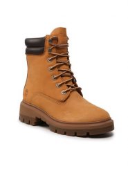Timberland Trapery Cortina Valley 6in Bt Wp TB0A5N9S231 Brązowy. Brązowe kozaki damskie Timberland, z nubiku. Za 929.99 zł.