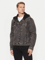 Tommy Jeans Kurtka jeansowa Ryan DM0DM20621 Szary Regular Fit. Szare kurtki męskie Tommy Jeans, m, bez wzorów, z bawełny, bez kaptura. Za 449.99 zł.