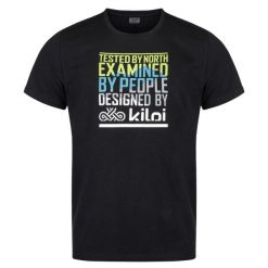 Męski bawełniany t-shirt Kilpi TYPON-M. Szare koszulki sportowe męskie Kilpi, m, bez wzorów, z bawełny, sportowe, bez kołnierzyka. Za 58.51 zł.