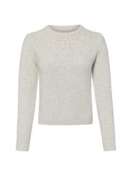Marie Lund Sweter z domieszką wełny Kobiety szary, XL. Szare swetry damskie Marie Lund, xl, bez wzorów, z wełny, bez kołnierzyka, bez ramiączek, bez kaptura. Za 129.95 zł.