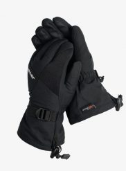 Rękawiczki dziecięce Ziener Lani GTX Junior. Czarne rękawiczki dziecięce Ziener, bez wzorów, z gore-texu. Za 159.49 zł.