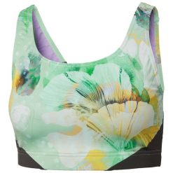 Damski top do kostiumu kąpielowego Helly Hansen HP. Zielone topy damskie Helly Hansen, xs, bez wzorów, bez kołnierzyka, bez ramiączek. Za 240.50 zł.