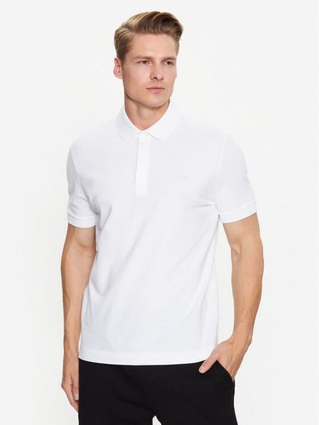 Lacoste Polo PH5522 Biały Regular Fit. Białe koszulki polo męskie Lacoste, m, bez wzorów, z bawełny, bez ramiączek. Za 309.99 zł.