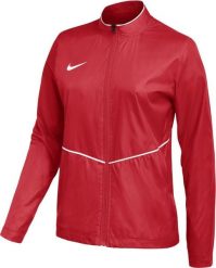Nike Kurtka damska Nike Park 26 Rain czerwona HM7267 657 XS. Czerwone kurtki damskie Nike, xs, bez wzorów, bez kaptura. Za 148.99 zł.