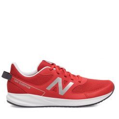Sneakersy New Balance. Czerwone trampki i tenisówki chłopięce New Balance, bez wzorów, bez zapięcia. Za 229.99 zł.