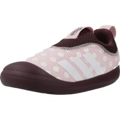 Buty ADIDAS MONOFIT MINNIE I Rose. Czerwone obuwie sportowe damskie Adidas, bez wzorów, z syntetyku, na fitness i siłownię. Za 226.80 zł.