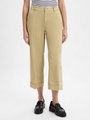 S.Oliver Spodnie typu culottes Kobiety Bawełna beżowy, 40. Brązowe spodnie materiałowe damskie S.Oliver, s, bez wzorów, z bawełny. Za 299.95 zł.