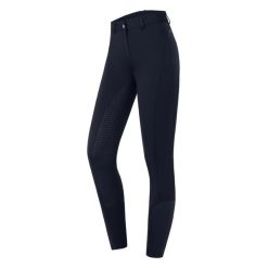 Spodnie jeździeckie termiczne z pełnym gripem damskie ELT Essential Silikon. Niebieskie spodnie materiałowe damskie ELT, l, bez wzorów, z elastanu. Za 331.00 zł.