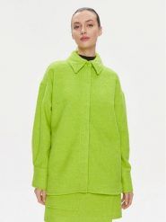 Samsøe Samsøe Kurtka przejściowa Inez F23400011 Zielony Oversize. Zielone kurtki damskie Samsøe & Samsøe, m, bez wzorów, z syntetyku, bez kaptura. Za 519.99 zł.