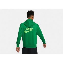 Bluza męska nike giannis freak pullover hoodie pine green. Zielone bluzy męskie Nike, m, bez wzorów, bez kaptura. Za 359.00 zł.