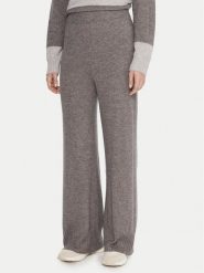 United Colors Of Benetton Spodnie dzianinowe 102HDF00Z Szary Wide Leg. Szare spodnie materiałowe damskie United Colors Of Benetton, m, bez wzorów, z dzianiny. Za 319.99 zł.