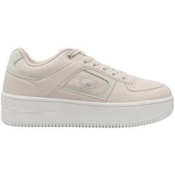 Buty damskie Champion Foul Play Plat BS Low Cut. Brązowe obuwie sportowe damskie Champion, bez wzorów, ze skóry, trekkingowe. Za 245.00 zł.