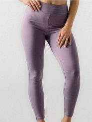 Legginsy sportowe Gym Hard - fioletowy. Fioletowe legginsy damskie Sinsay, l, bez wzorów. Za 39.99 zł.