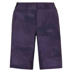 Szorty damskie VAUDE Loamer. Fioletowe szorty damskie Vaude, bez wzorów. Za 485.05 zł.