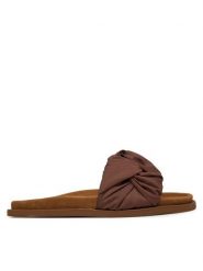 Inuikii Klapki Fjord Flower 1004.003.0122 Brązowy ciemny. Brązowe klapki damskie Inuikii, bez wzorów, z materiału, bez obcasa. Za 979.99 zł.