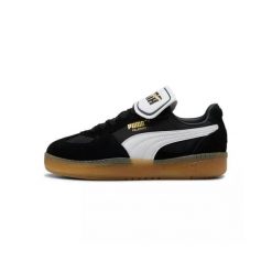 Buty sportowe damskie Puma Palermo Moda. Białe obuwie sportowe damskie Puma, bez wzorów, z materiału, trekkingowe. Za 420.40 zł.