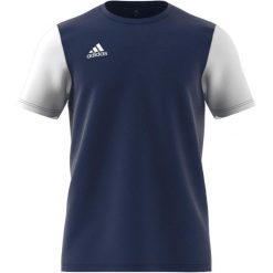Koszulka piłkarska męska adidas Estro 19 Jersey. Białe koszulki sportowe męskie Adidas, m, bez wzorów, z jersey, bez kołnierzyka, bez ramiączek, do piłki nożnej. Za 42.99 zł.
