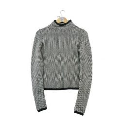 Second life - Sweter damski z wełny Lauren Ralph Lauren - Jak nowy. Czarne swetry damskie Ralph Lauren, xs, bez wzorów, z jeansu, eleganckie, bez kołnierzyka, bez ramiączek, bez kaptura. Za 127.76 zł.