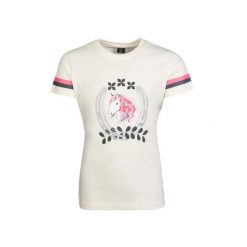 T-shirt dziewczęcy HKM Kids Aymee. Białe t-shirty i topy dla dziewczynek HKM KIDS, bez wzorów, z materiału, bez ramiączek. Za 126.50 zł.