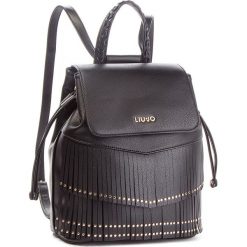 Plecak LIU JO - M Backpack Brera N68194 E0031 Nero 22222. Czarne plecaki damskie Liu Jo, ze skóry ekologicznej, eleganckie. Za 649.00 zł.