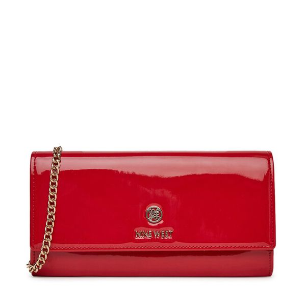 Torebka Nine West. Czerwone torebki do ręki damskie Nine West, bez wzorów, wizytowe, bez dodatków. Za 119.99 zł.