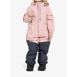 Kombinezon dla dziewczynki Didriksons Talvi Cover. Czerwone buty zimowe dziewczęce Didriksons, bez wzorów, bez zapięcia. Za 350.99 zł.